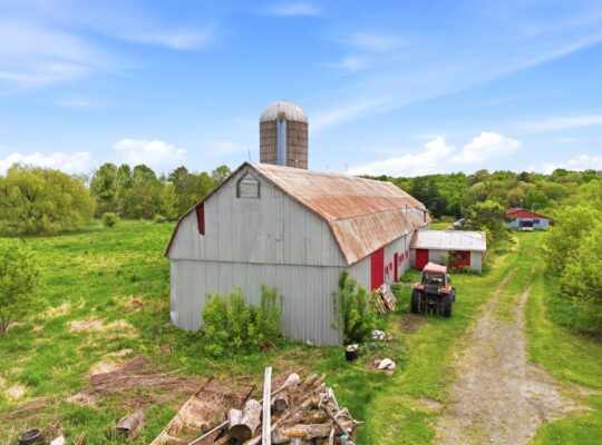 St-David (Montérégie) : Fermette, terre, 30 acres