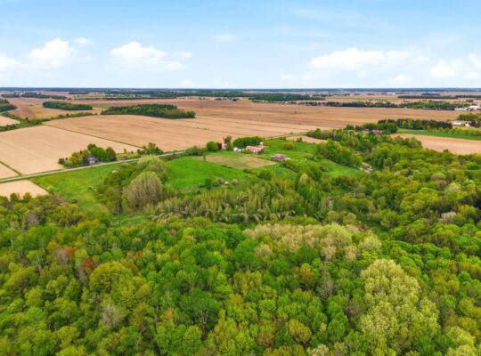 St-David (Montérégie) : Fermette, terre, 30 acres