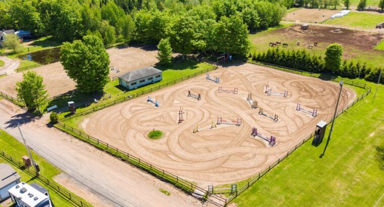 Lévis (Chaud-App) : Centre équestre, 3 maisons