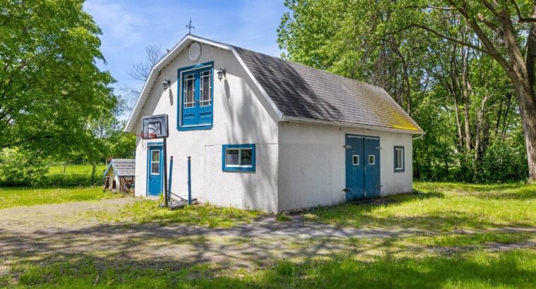 Trois-Rivières Fermette équestre 4.86 acres