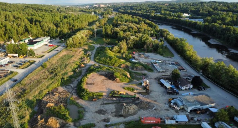 Sherbrooke : Terrain commercial et garage