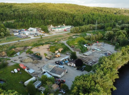 Sherbrooke : Terrain commercial et garage
