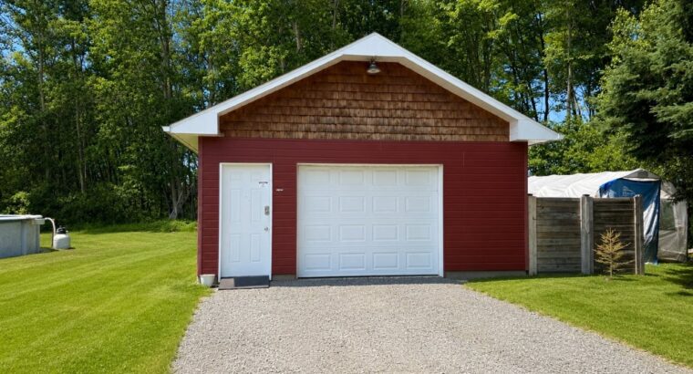 Danville, maison de campagne, garages