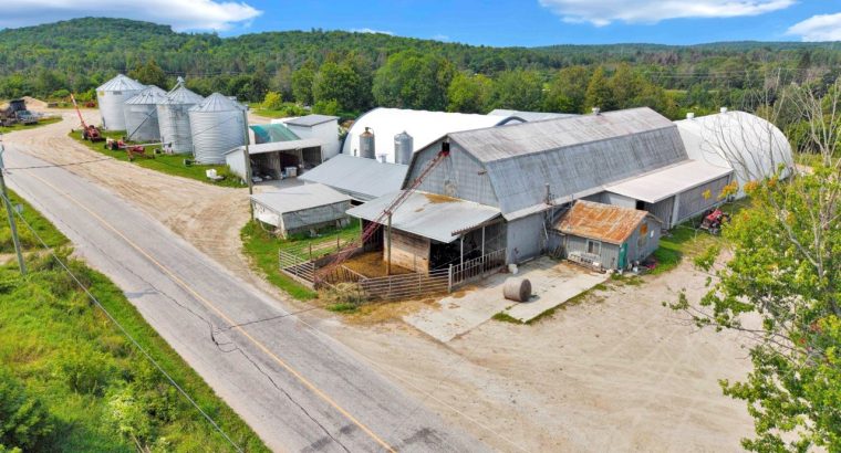 Bouchette (outaouais) Ferme 1 960 acr. troupeau