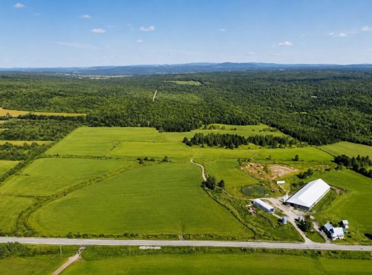 St-Camille : Ferme de chèvres laitières 158 acres