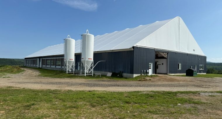 St-Camille : Ferme de chèvres laitières 158 acres