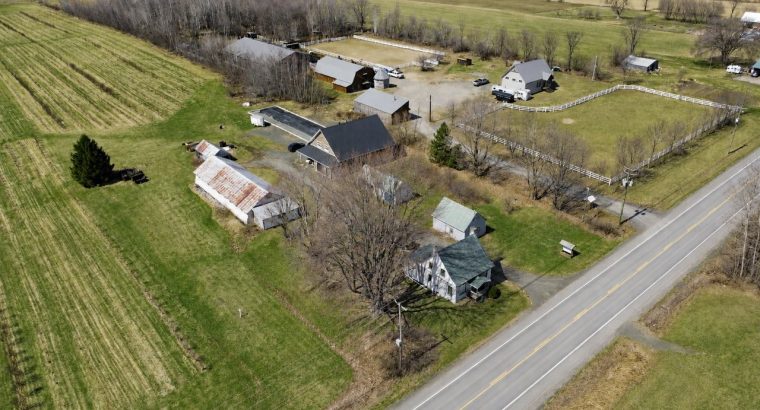 St-Sylvère (Centre-du-Québec) :Fermette +/- 5000m2