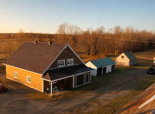 St-Sylvère (Centre-du-Québec) :Fermette +/- 5000m2