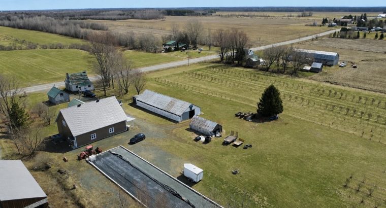 St-Sylvère (Centre-du-Québec) :Fermette +/- 5000m2