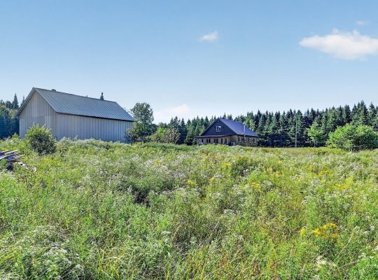 Bury (Estrie):Fermette 38,42 acr maison 3 chambres