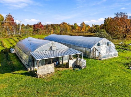 St-Joachim-de-Shefford (Estrie) : Ferme de 100 acr