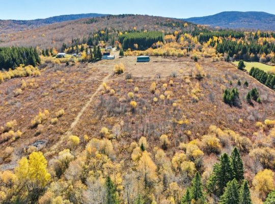 Notre-Dame-des-Bois (Estrie) : Fermette de 103 acr