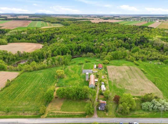 St-David (Montérégie) : Fermette terre 30,19 acres