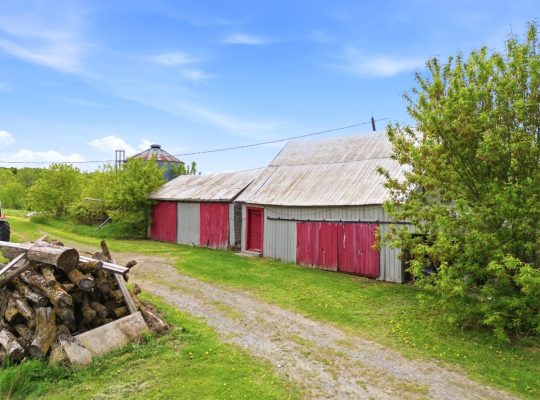 St-David (Montérégie) : Fermette terre 30,19 acres